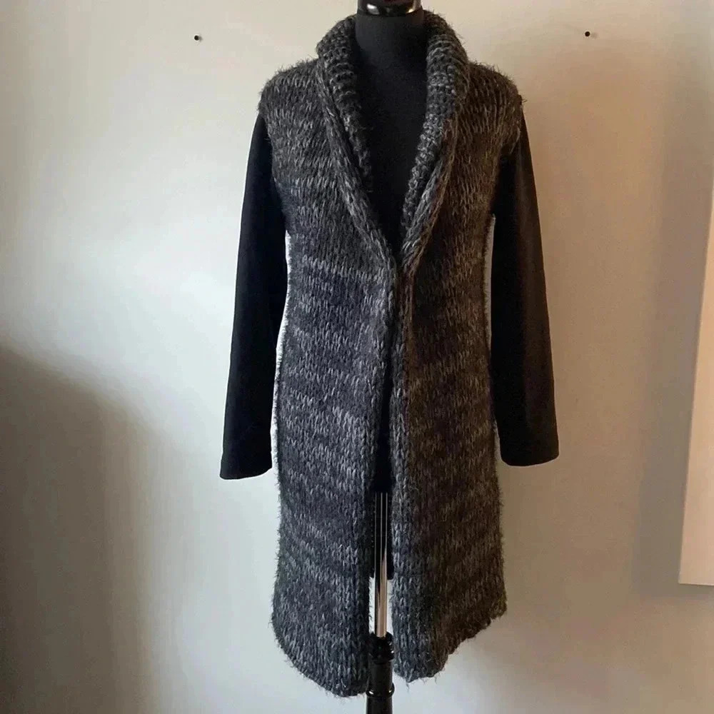 Lotus Eaters | Kitten Wool Blend Sweater Coat